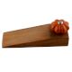 Orange Crackle Melon Ceramic Wooden Door Stopper